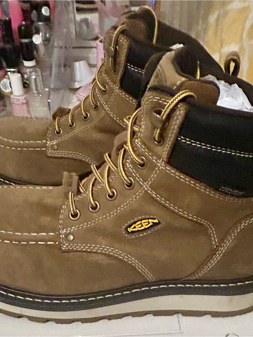 MEN'S KEEN UTILITY CINCINNATI WATERPROOF CARBON TOE WORK BOOTS